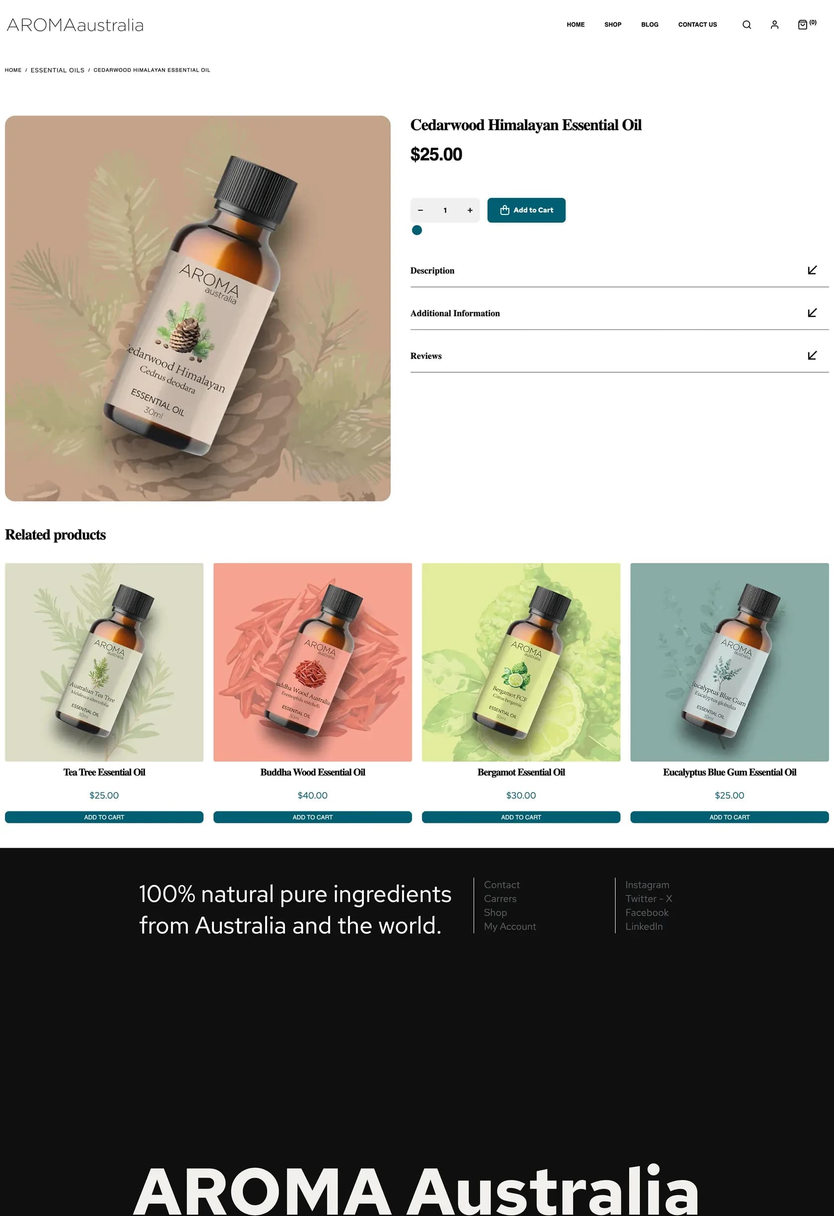 Aromatherapy store, screenshot 4