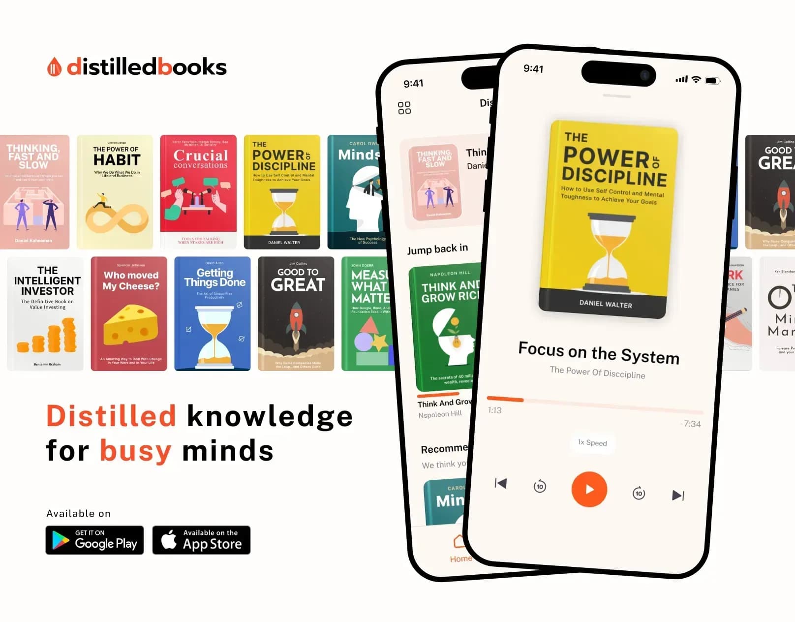 Book-summary app, screenshot 1