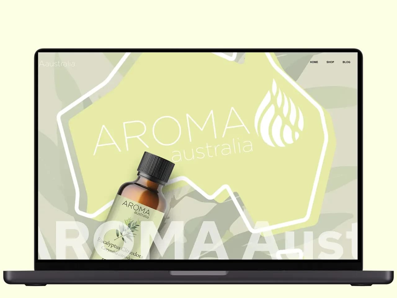 Aromatherapy store, screenshot 1