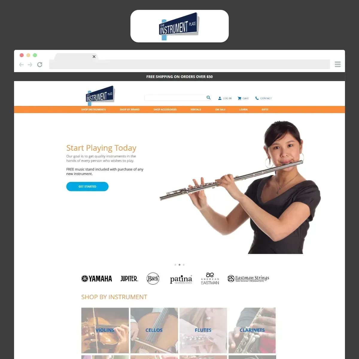 Musical instrument store, screenshot 3